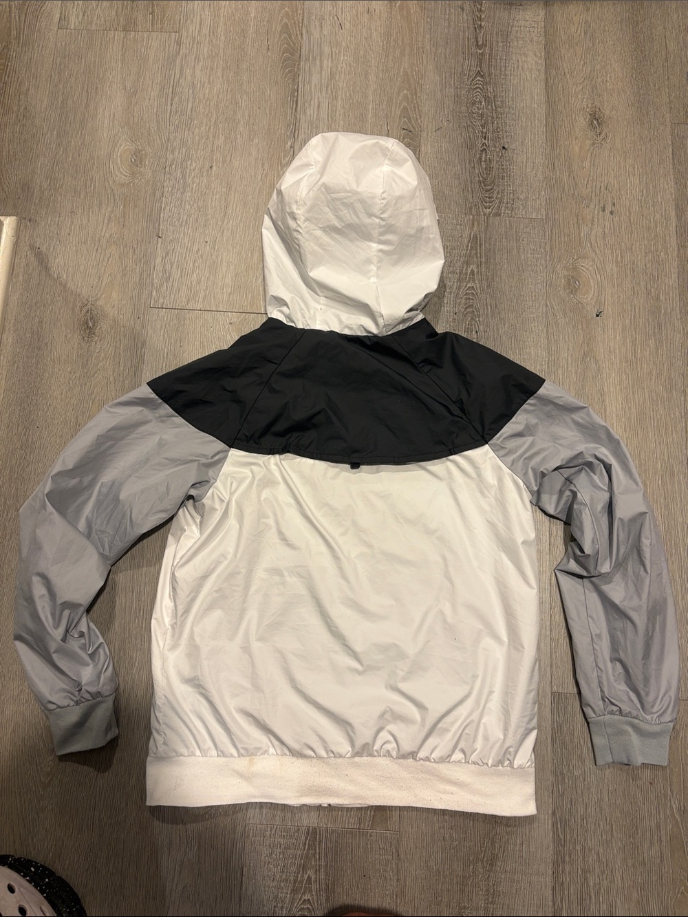 Nike Sportswear Windrunner Jacket - White, Black, Gray - Picture 4 of 4